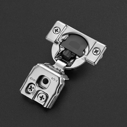 HOME EDIT 5 Pair 1-1/4 Inch Overlay Soft Close Cabinet Hinges Door Hinges - size: 1-1/4 inch Overlay