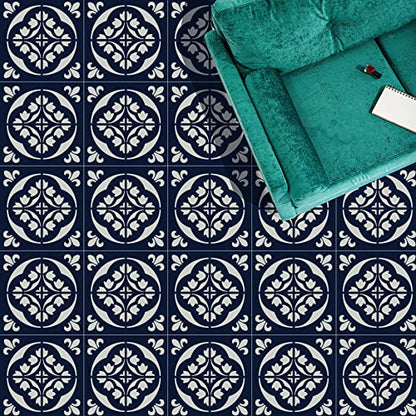 / Tile Stencil 12x12 (2 Pack) / Wall and Floor Stencil, Reusable for Painting, Furniture, Walls and Floors