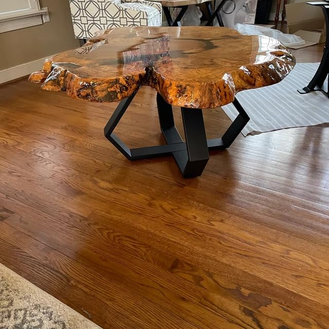 Coffee Table Legs 16 inch, Metal Table Legs Diamond Shape Black Industrial Modern Bench Chair Base Furniture Legs Desk Leg (Black) - color: Black