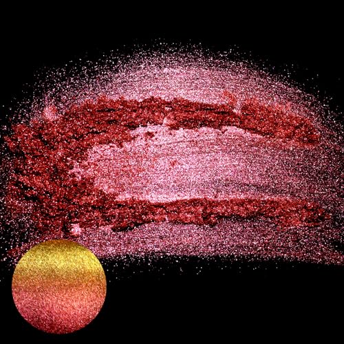 Matio Chameleon Mica Powder, 1.06oz/ 30g Blooming Rose Chrome Powder - color: C-Blooming Rose