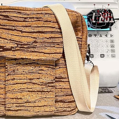 1 Inch Cotton Webbing Strap, 50 Yards Length Cotton Ribbon, Perfect Webbing Straps for Bags for Arts, Crafts and Sewing