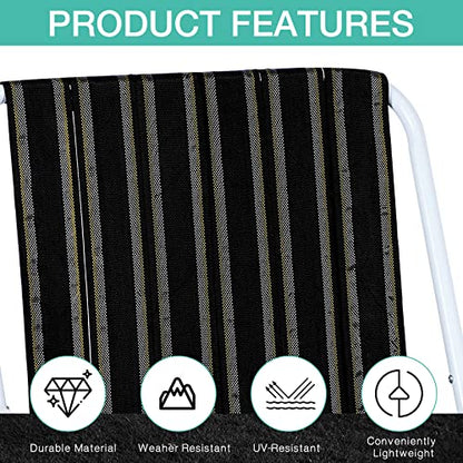 HESTYA 2.25 Inch x 200 ft Lawn Chair Replacement Webbing Kit