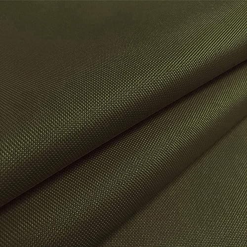 Waterproof Canvas Fabric by The Yard 600D Upholstery Outdoor Fabric 58”W - color: Army Green, size: 15 Yards 58" x 540"