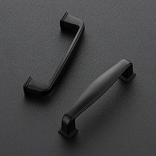 Ravinte Matte Black Cabinet Handles Solid Cabinet Pulls, 3 Inch CC, 30 Pack - color: Black