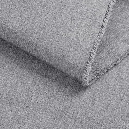 600D Outdoor Upholstery Fabric 58” W Waterproof Canvas Fabric by The Yard - color: Light Grey, size: 5 yard pre cut