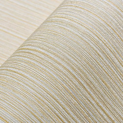 Haimin Grasscloth Wallpaper Textured 24in X 393in Fabric Contact Paper Textured Linen Wall Paper Peel and Stick Self-Adhesive Thick Vinyl Embossed Wallpaper (Yellow) - color: Yellow