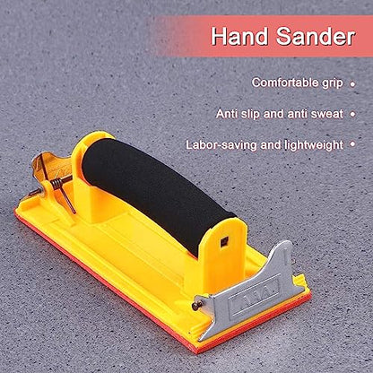 Hand Sander, Sandpaper Holder with Sponge Handle, 2 Pack - size: 2 pack
