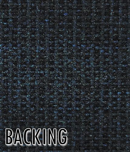Hawick Tweed Fabric for Automotive and General Upholstery - 54 Inches Wide, Sold by The Continuous Yard (Denim) - color: Denim