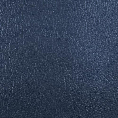 Marine Vinyl Upholstery Faux Leather Fabric, 1 Yard Navy Blue - color: Navy Blue, size: 1 Yard 55" x 36" (Pre-cut)