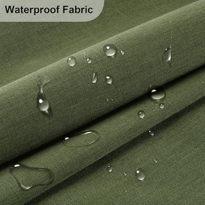 Waterproof Canvas Fabric by The Yard 600D Upholstery Outdoor Fabric 58" W - color: Light Green