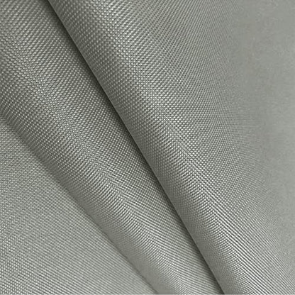 Waterproof Canvas Fabric by The Yard 600D Upholstery Outdoor Fabric 58”W - color: Silver Grey, size: 15 Yards 58" x 540"