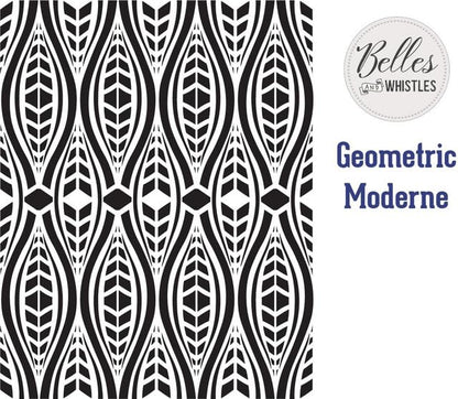 Geometric Moderne - Stencil - style: Geometric Modern