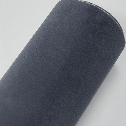 Suede Fabric Car Vinyl Wrap Sticker Sheet, 12"x60", Dark Gray - color: Dark gray, size: 12" x 60"
