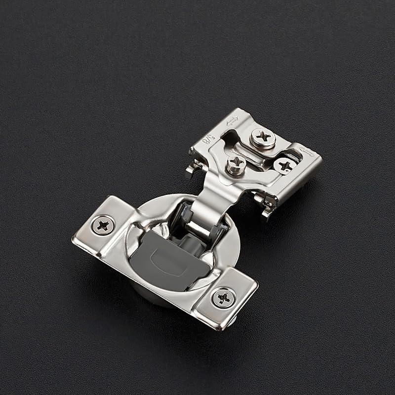 HOME EDIT 5 Pair 5/8 Inch Overlay Soft Close Cabinet Hinges Door Hinges - size: 5/8 inch Overlay