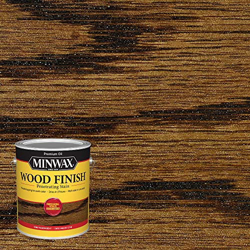 Minwax 710810000 Wood Finish 250 VOC Compliant, Dark Walnut Stain, Gallon - color: 250 VOC Dark Walnut, size: 1 Gallon