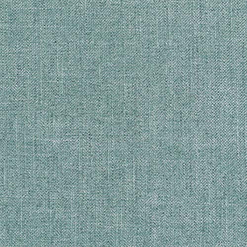 56" Wide Solid Drapery Upholstery Chenille Fabric Teal Color Sold by The Yard - color: Teal