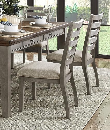 Dining Table Set with Chairs, Kitchen Dining Room Tables Chair,A151 - color: A9, Gray Wood