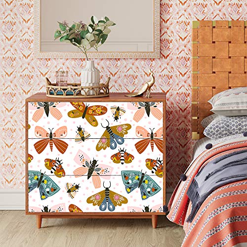 Self-Adhesive Dresser Sticker, Peel and Stick Furniture Stickers/Decals, Removable Furniture Skin (004, MALM)… - color: Md004, size: MALM