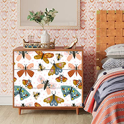 Self-Adhesive Dresser Sticker, Peel and Stick Furniture Stickers/Decals, Removable Furniture Skin (004, MALM)… - color: Md004, size: MALM