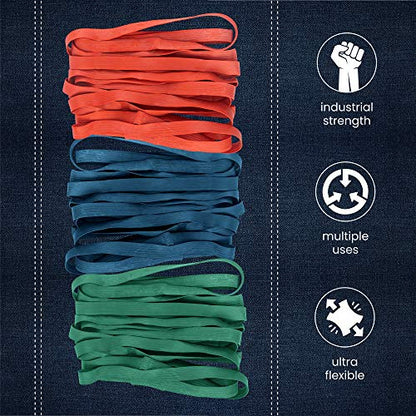 Kitchentoolz Moving Rubber Bands for Furniture & Moving Blankets - 12 Pack - size: 12-Pack Variety