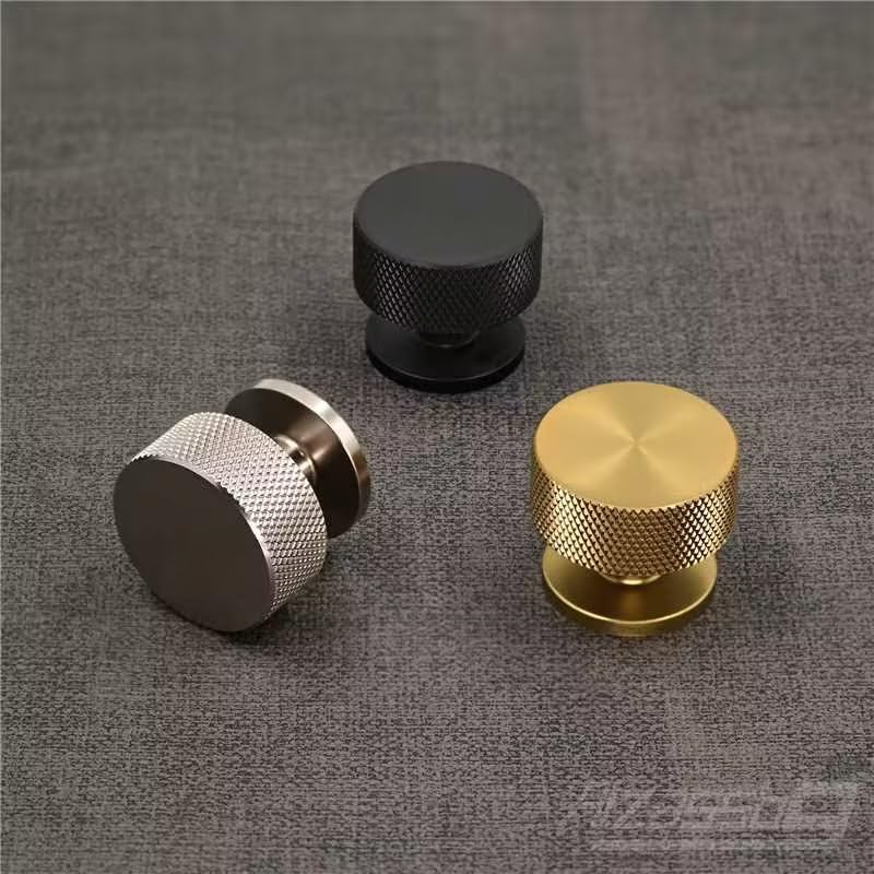 Alzassbg Vibrant Brushed Moderne Brass Cabinet Knobs 10 Pack, AL6023BMB - color: Vibrant Brushed Moderne Brass, size: 10 Pack