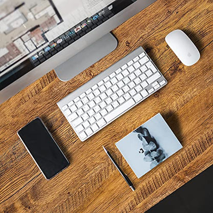 Erfoni Brown Wood Grain Contact Paper Wood Look Wallpaper 17.7"x 78.7" - color: Brown, size: 17.7" x 78.7"
