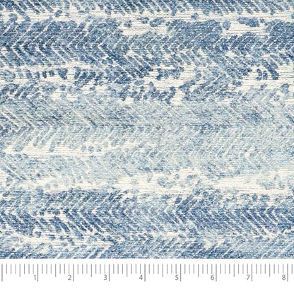 Waverly 56" Wide, Polyester/Rayon, Home Décor, DIY, Project, Craft, Quilt, Sewing Upholstery Fabric, Cut by Yard, Ocean Shift