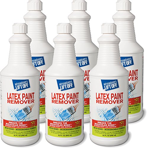 Lift Off Latex Paint Remover, 32 fl oz, 41303 (Pack of 6) - size: 32 Fl Oz (Pack of 6)