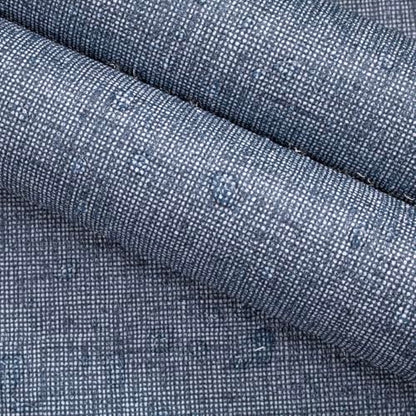 Denim Blue Grasscloth Peel and Stick Wallpaper 15.7inch x 118.1inch - color: Denim Blue, size: 15.7"W x 118.1"L