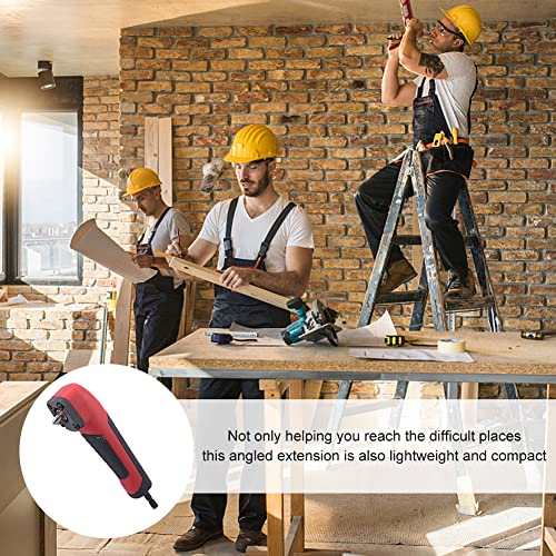 Right Angle Drill Attachment, 90 Degree Electric Screwdriver Adapter