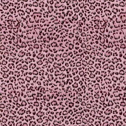 Simon&Siff Leopard Print Peel and Stick Wallpaper 17.3"x400" Black/Pink Removable Wallpaper Renter Friendly Waterproof Contact Paper for Bedroom Bathroom Living Room Cabinet - color: Pink, size: 17.3" x 400"