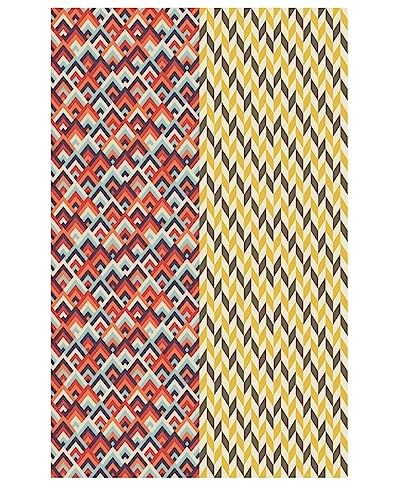 Dixie Belle Belles & Whistles Transfer - Retro Patterns - 24.8” x 38.8” Sheet - Rub On Decorative Transfer for Crafts, Furniture, DIY - Crafting Design - size: Retro Patterns