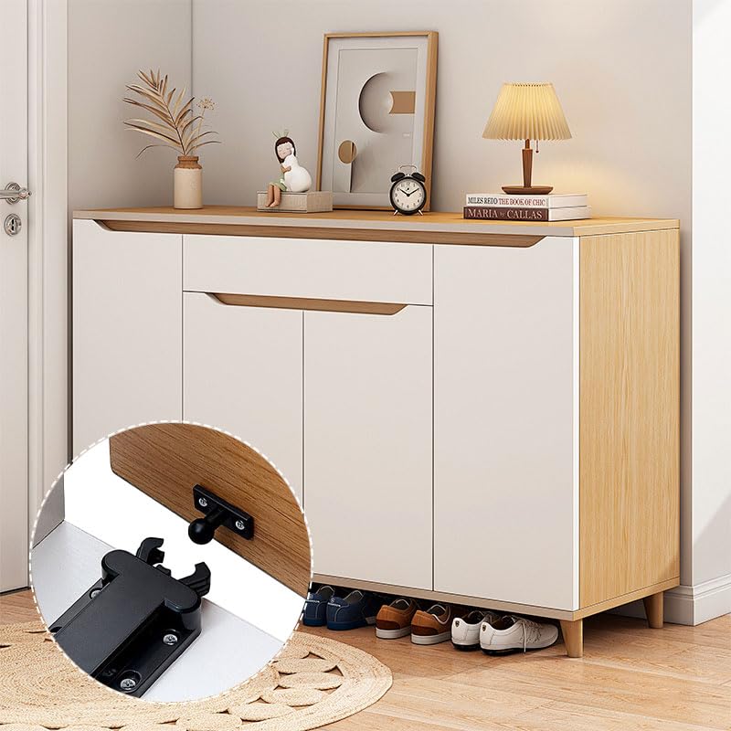 Touch Release Catch Latch, 2 Pcs，Push Open Snap Lock Buckle