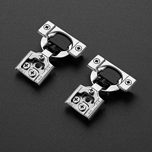 Ravinte 3/4 Inch Overlay Soft Close Hinge Kitchen Cabinet Hinges 50 Pack - size: 3/4 inch Overlay