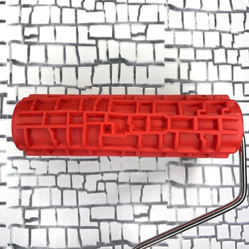 Decorative Art Texture Roller - 7" Roller (Cobblestone Pattern) - color: Cobblestone Pattern