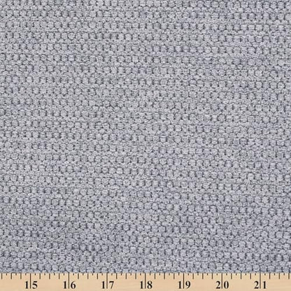 Textured Chenille Jacquard Upholstery Heavy Duty Polyester 58" Fabric by The Yard (Grey, 1 Yard) - color: Grey, size: 1 Yard