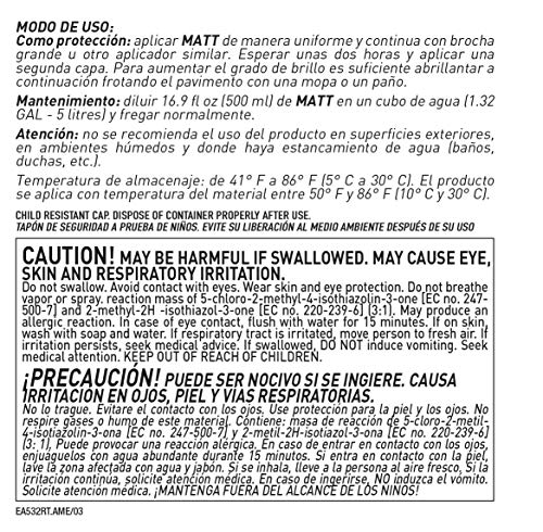 FILA Surface Care Solutions MATT Matte Liquid Wax, 1 L
