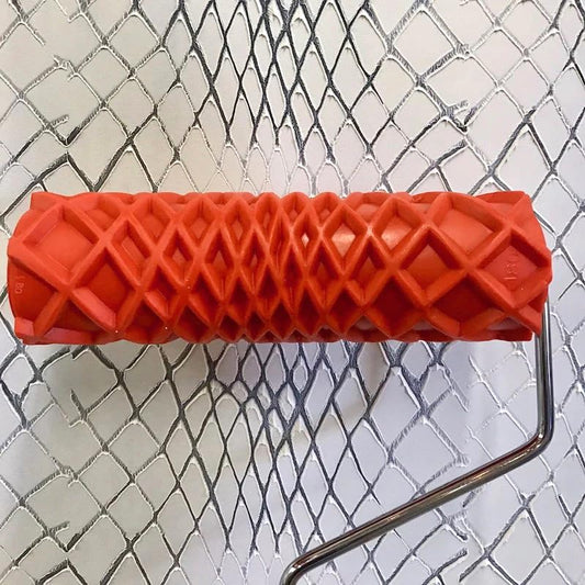 Decorative Art Texture Roller - 7" Roller (Snake Skin Pattern) - color: Snake Skin Pattern