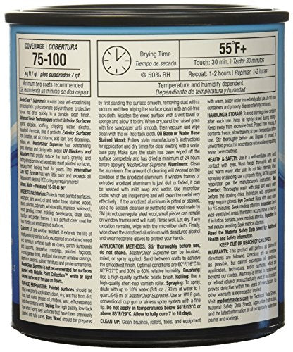 Modern Masters MasterClear Supreme Matte Clear Water-Based Protective Coating 1 qt