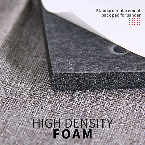 6 Pack Black Foam Sander Pad Replacement