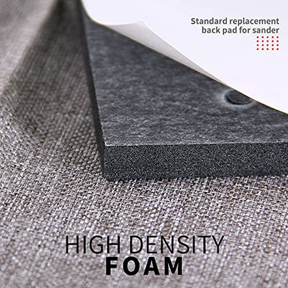 6 Pack Black Foam Sander Pad Replacement