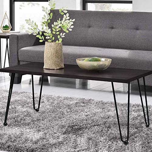 Heavy Duty Hairpin Legs 20'' Set of 4,DIY Metal Furniture Legs for Sofa/Cabinet/Nightstand etc | Diameter 3/8'' | with Screws and 4pcs Bonus Rubber Floor Protectors (20''), (M249)