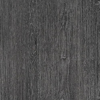 Peel and Stick Wood Contact Paper Waterproof Countertop Film Grey Wood Grain Wallpaper Self Adhesive Removable Vinyl Wrap for Cabinets Countertops Furniture Kitchen Bedroom Wall 17.7"X118" Yenhome - color: Charcoal/Gray, size: 17.7" x 118"