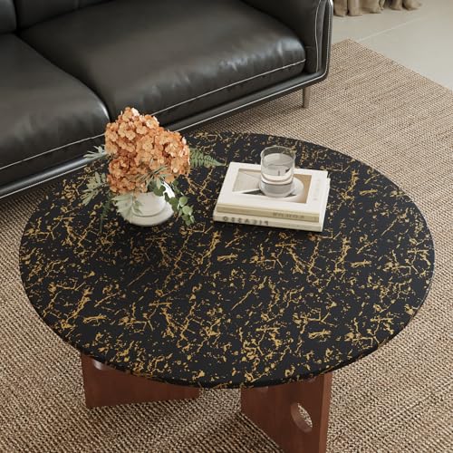 Black and Gold Marble Contact Paper Peel and Stick Countertops Waterproof Dark Marble Wallpaper for Bathroom Kitchen Prepasted Counter Top Cover Vinyl Wrap for Desk Table Cabinet 11.8"x118"