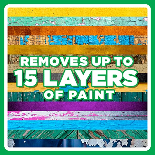 Advanced Paint & Varnish Remover - Strips Up to 15 Layers of Acrylic, Latex, Oil, & Water-Based Coatings - NEW Sprayable Aerosol Alternative - Non-Flammable - Spay On/Rinse Off - DIY Ready - 14oz Can - size: 14oz Can