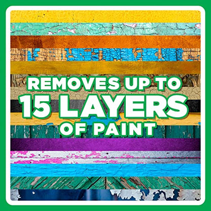 Smart Strip Advanced Paint Remover - for Removal of Acrylic, Latex, Oil, & Water-Based Coatings - Non-Caustic Formula - Indoor/Outdoor - Contractor & DIY Friendly - 5 Gallon - size: 5 Gallon