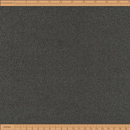 Durable Chenille Boucle Upholstery Fabric by the Yard for Chair Sofa Couch Bench Armchair bar stools (Dark Grey, 4 Yards (55" x 144")) - color: Dark Grey, size: 4 Yards (55" x 144")