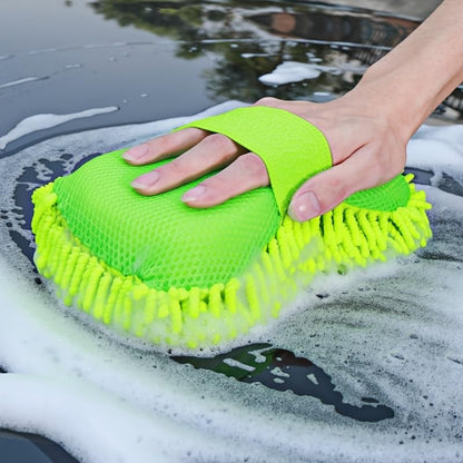1pc Microfiber Cleaning Mitt Scratch-Free Glove for Surfaces & Furniture | Dustless Hand Cloth for Bold & Bright Cleaning Experience. - size: 1