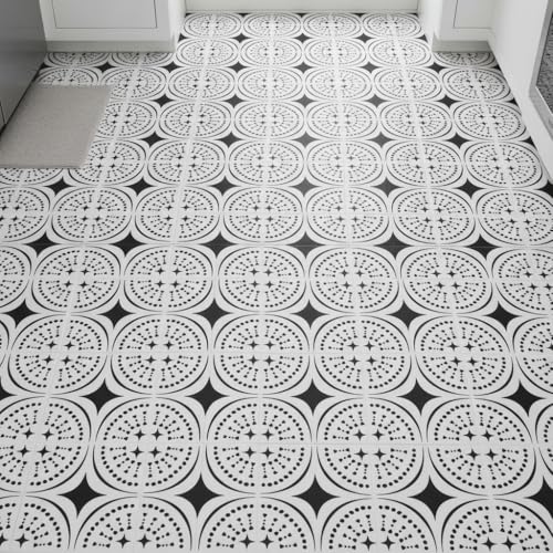 2-Pack 12" x 12" Boho Star Dot Stencils for Painting Floor, Tile, Patio