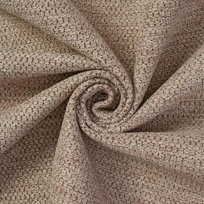 Textured Chenille Jacquard Upholstery Heavy Duty Polyester 58" Fabric by The Yard (Sand, 1 Yard) - color: Sand, size: 1 Yard